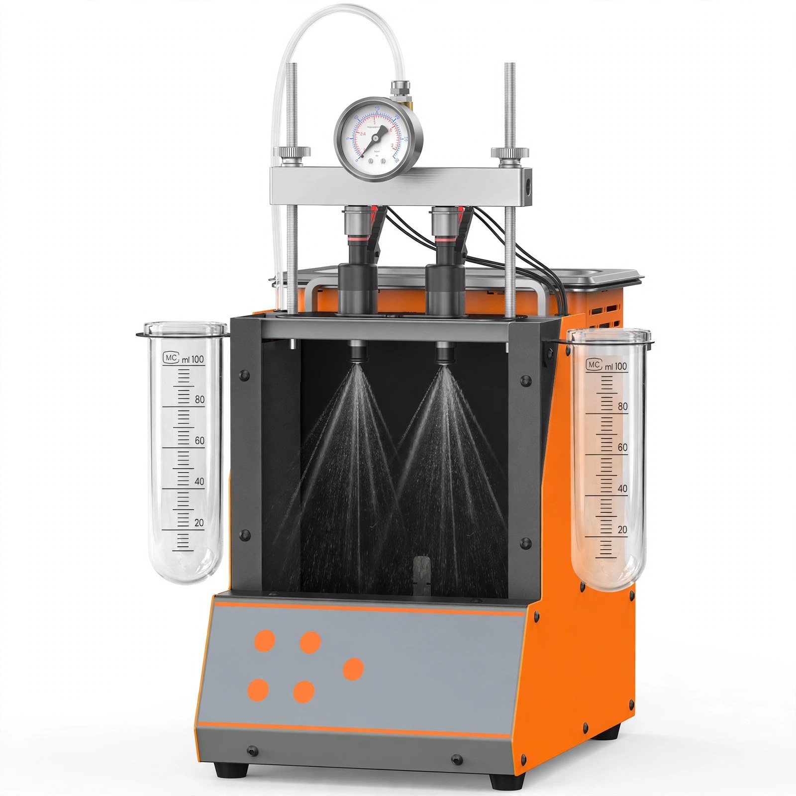 Fuel Injector Tester & Cleaner with Ultrasonic Cleaning Bath